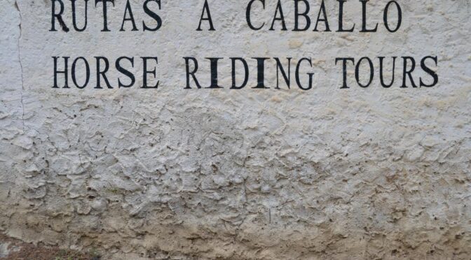 Horseriding in Ronda Spain
