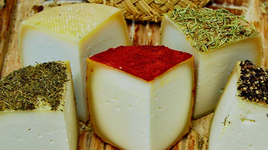 Cheeses from the sierra de Grazalema