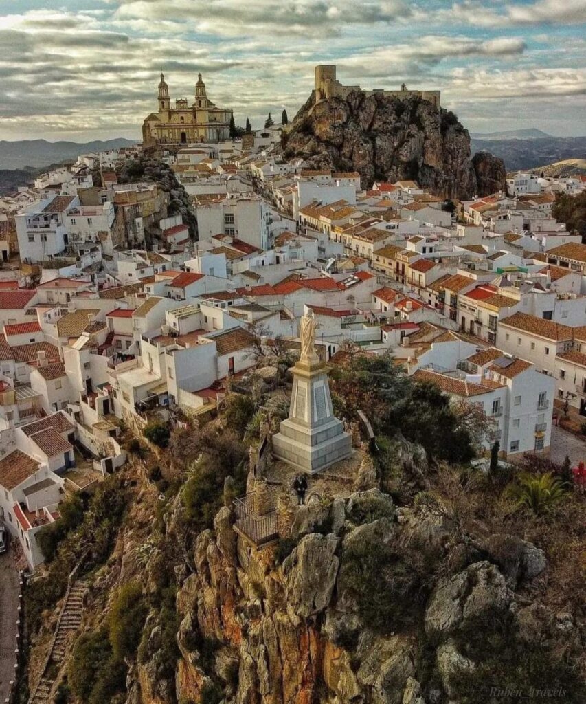 Olvera in the Sierra de Cádiz