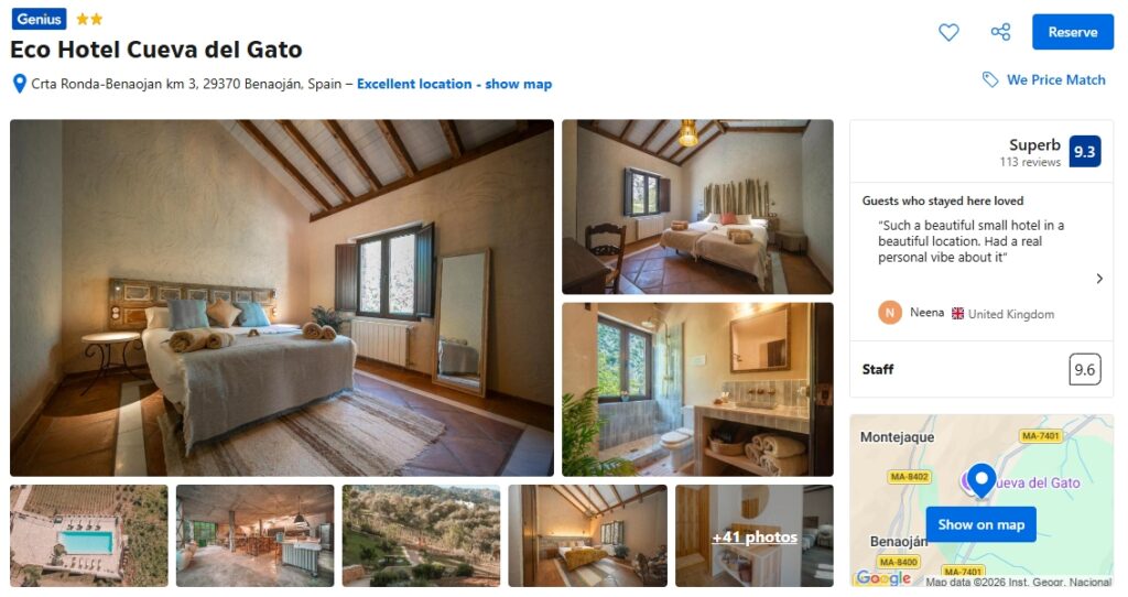 Eco Hotel Cueva del Gato