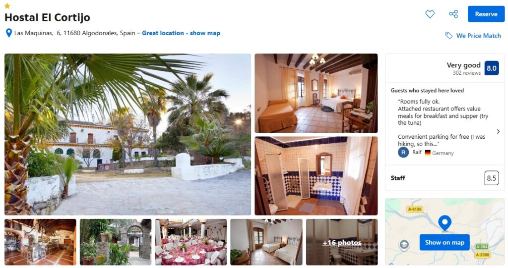 Hotel el Cortijo - Algodonales